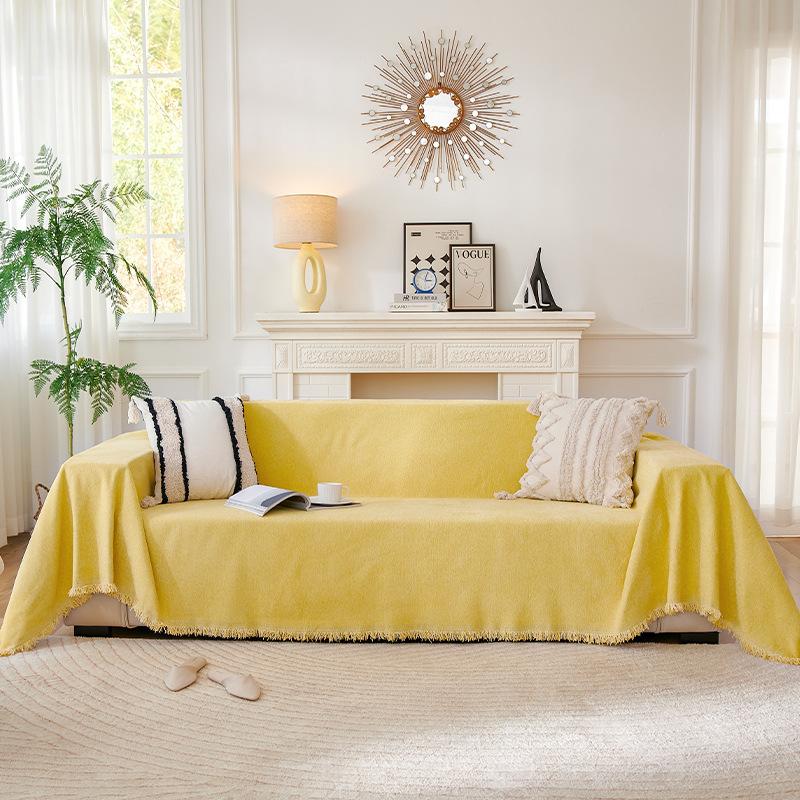 Wind Chenille Sofa Towel Cover Cloth Sofa Cushion Four Seasons Universal All-Inclusive Full Cover Universal Cover Blanket Anti-Cat Claw