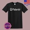 Palantir Technologies Männer#039;s Schwarz Größe S5XL Unisex T-Shirt