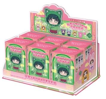 Eaki&The Apothecary Diaries Blind Box Cat Ear Series Cute Vinyl Plush Anime Figure Bag Charm Surprise Collectible Gift For Fans