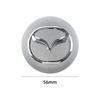 4pcs 56mm Car Wheel Center Hub Cap Badge Emblem Decal Wheel Sticker For Mazda 3 6 Atenza Axela Demio CX3 CX5 MP MS RX8 W4