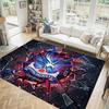 Crystal Palace Football Design Crystal Velvet Carpet Cozy Non?Slip Printed Rug For Bedroom Living Room Entrance
