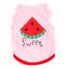 Pink Summer Dog Breathable Vest Set