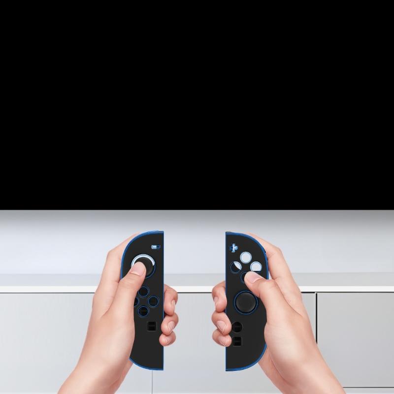 Flexible Cover Silicone Skin Protective Case Shell for NS2 Controller Dustproof Housing with Joystick Caps