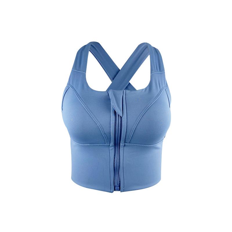 

Feiyue Бесшовный спортивный бюстгальтер-топ с перекрестной спинкой, ударопрочный XL