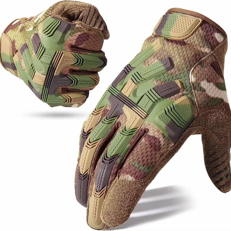 Tactical Camouflage Motorcycle Riding Gloves