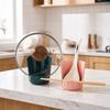 Easy To Clean Ceramic Spoon Holder Stable Pot Lid Storage Rack Spatula Holder  Chopsticks