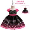 Satijnen Prinsessenjurken Collectie voor Kinderen, Halloween Meisjes Rollenspel Formele Jurk