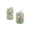 Blooming Floral Pillar Candle Silicone Mold Rose Scented Diffuser Stone Making Craft Tool