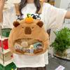 Shoulder Bag Transparent Doll Bag Wallet Anime Backpack Casual Capybara Itabag  Children