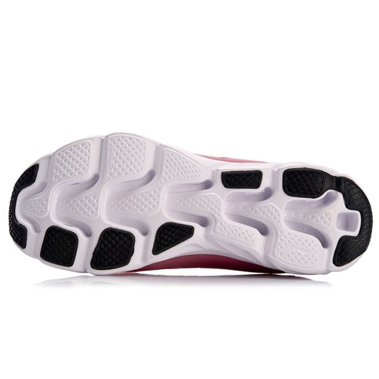 Li Ning Arc Comfortable Shock Absorption Non-Slip Wear-Resistant Breathable Lightweight Low-Top Running Shoes Women Sneaker Pink ARHN136-5