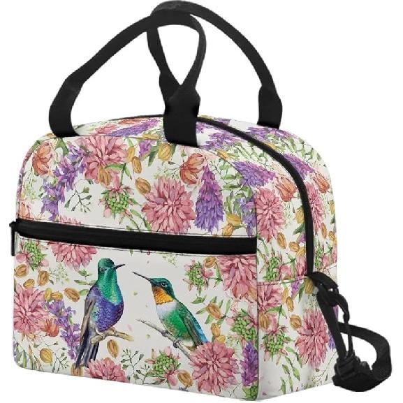 Kawaii Erdbeer-Katze Lunchtasche für Mädchen Kinder 8-10 10-12 Isoliert Lunchbox Tragbar Kühlbox Lunchbag Tragetasche Handtasche Mahlzeitenvorbereitung Organizer Arbeit Schule