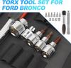 2021+ Bronco Hard Top Spare Tire Door Removal Tool Set (12 Pcs)