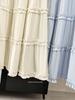 2026 Spring/Summer Women's High-Waisted Ruffle Patchwork A-Line Skirt