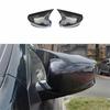 For Honda Accord 2013-2018 Carbon Fiber Look OX Horn Rear View Side Mirror Cover