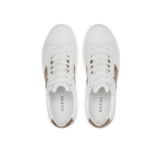 Мужские кроссовки Guess Fmttog ell12 белые