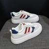 2025 spring little white shoes new Korean version ins female students platform heightening sports board shoes casual street shot K3702