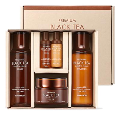 Tony Moly Premium Black Tea London Classic Hudvård 3-delars set, 1 set