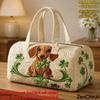 3D Independent Station Bus Series Women's Travel Yoga Handbag with Fashion Print
