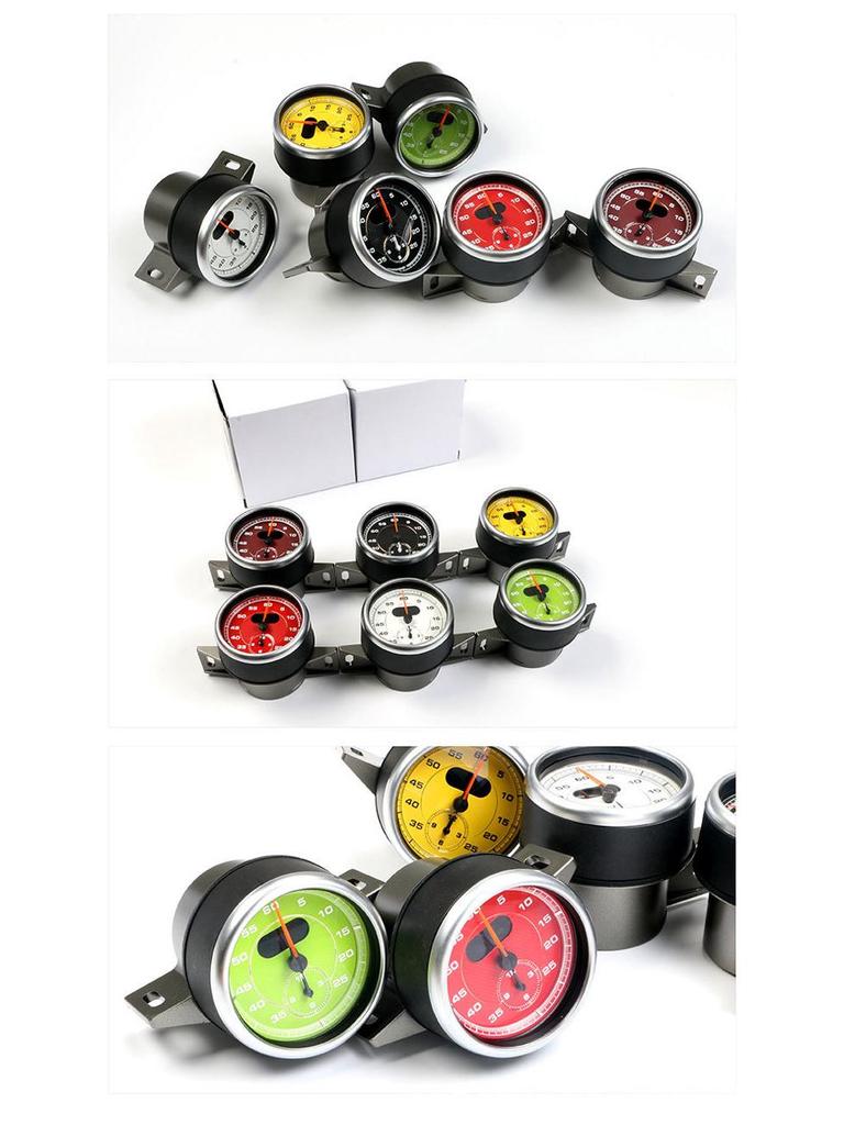 Porsche Macan (2014-2023) Stopwatch Compass Clock Upgrade Cover