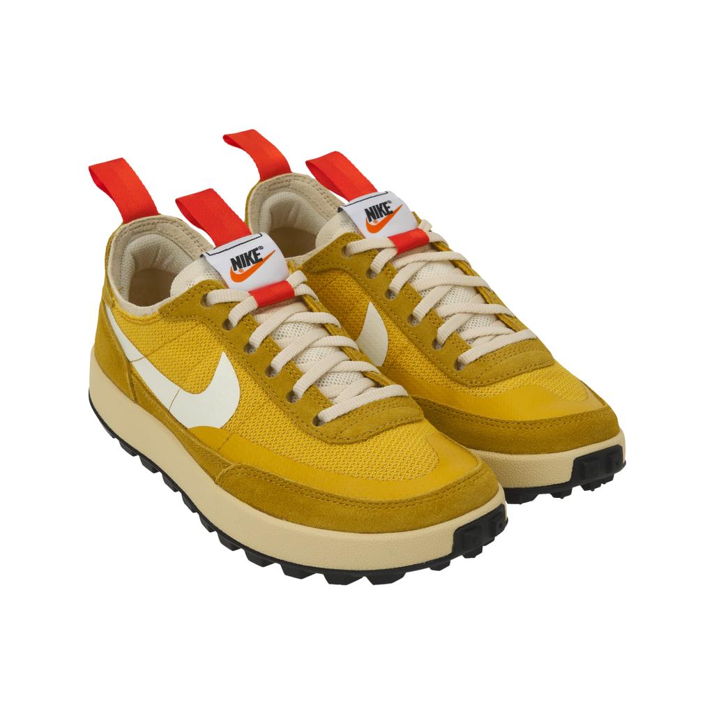 Tom Sachs x NikeCraft General Purpose Shoe Archive Damen Sneaker Gelb Dunkelgelb Weiß DA6672-700