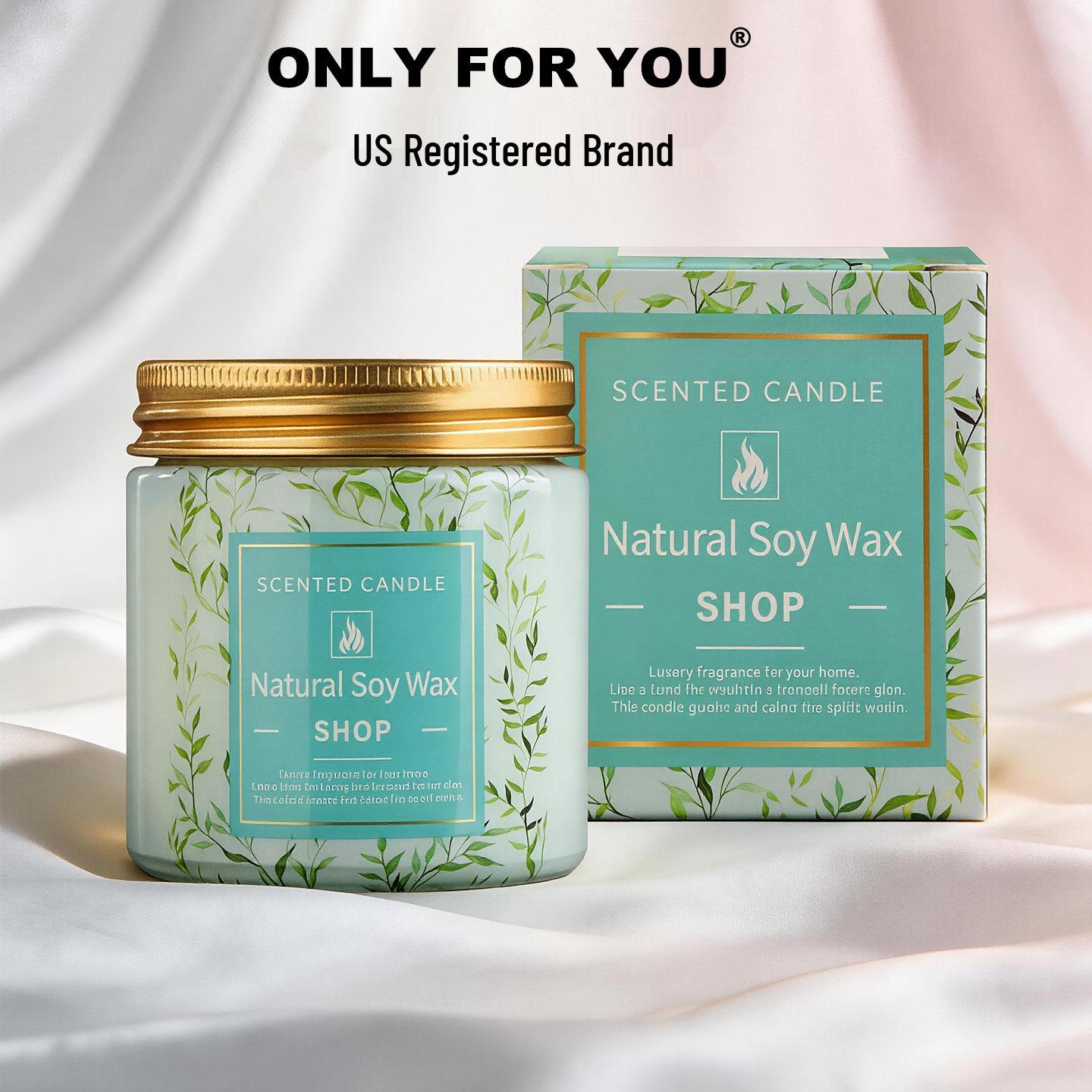 Tiffany Blue Aromatherapy Candle Lamp Gift Set with Fragrance Accessories