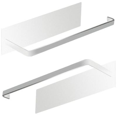 Magnetic Paper Towel Holder Toilet Paper Roll Holder Wall Mount Roll Paper Dispenser Strong Magnet Backing for Kitchen Bathroom