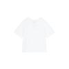 Nike Sportswear Swoosh Short Sleeve Crop Top Women Tops White CZ8912-100