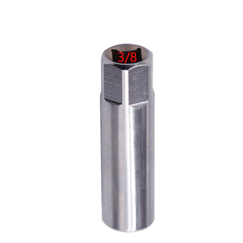 Car 14mm Mini Spark Plug Socket Remove Wrench Thin Wall 12-Point Magnetic Removal Tool 3/8 Inch Drive For Car