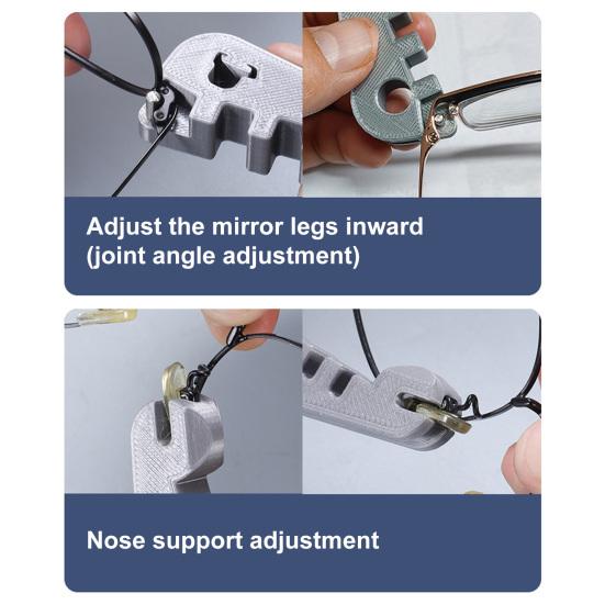 Ajustor Curbură Ochelari Braț Lateral Ochelari Îndoitor Ajustor Ponte Nas Ajustor Ramă Ochelari de Soare Instrument Profesional Optician pentru Reparații Ochelari DIY