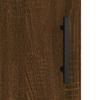 Wall Cabinet Brown Oak Effect 69.5 x 34 x 90 cm