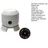 Rotating Projection Lamp Underwater Ocean Projector Light with Dynamic Rotation And Adjustable Brightness Multi-Angle Base Mood Light for Indoor