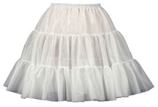 

[Atelier Fuku] BIG 58cm length ruffled petticoat (off-white)