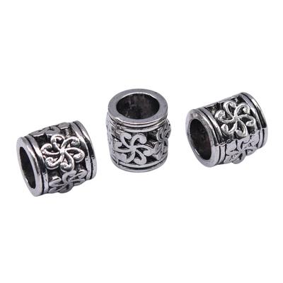Piezas de Accesorios Cuentas Macroporosas de Agujero Grande Espaciador Suelto Materiales para Joyería Infantil QB010