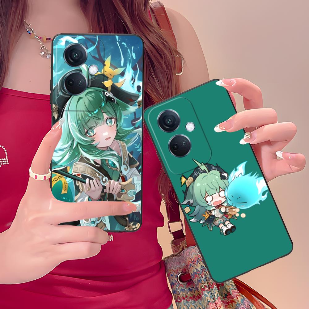 HSR Huohuo Matte TPU Mobile Phone Case for OPPO Reno 14 13 12 11 10 9 8 7 6 5 F T Pro 5G Colorful Printing Cover