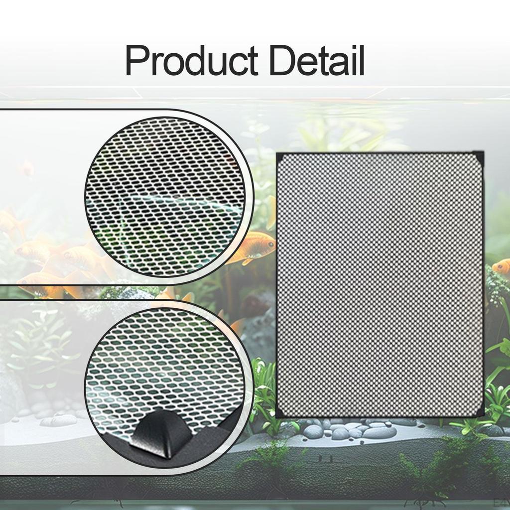 Aquarium Anti Jumping Net Cover Screen Top Mesh, DIY, Keep Carp from Out Adjustable