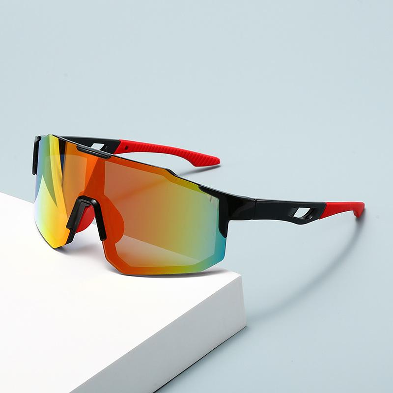 New Fashion Personality Sports Sunglasses Men And Women Bicycle Riding Sunglasses Colorful Sunglasses 66308