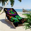 Cute Cartoon Monsters 2D Flat Print Beach Towel, Large Soft Quick Dry Towel for Beach Camping SwimmingZSTJ0915242
