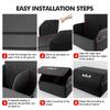 AABIU1 Car Trunk Storage Bag Organizer Sundries Stowing Tidying Box For KIA Stinger Optima Cerato Soul Venga Forte Spectra Sedona
