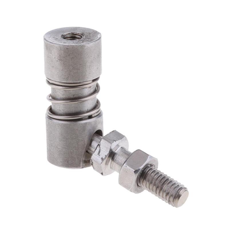 M5 M6 Boat Throttle Ball Joint 304 Stainless Steel Shift Control Cable Tie Rod End Connector Boat Repair Parts Accessories