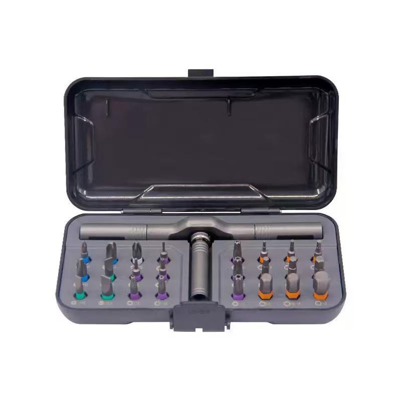 Multi-Functional 24-in-1 Ratchet Screwdriver Set - High Hardness S2 Steel
