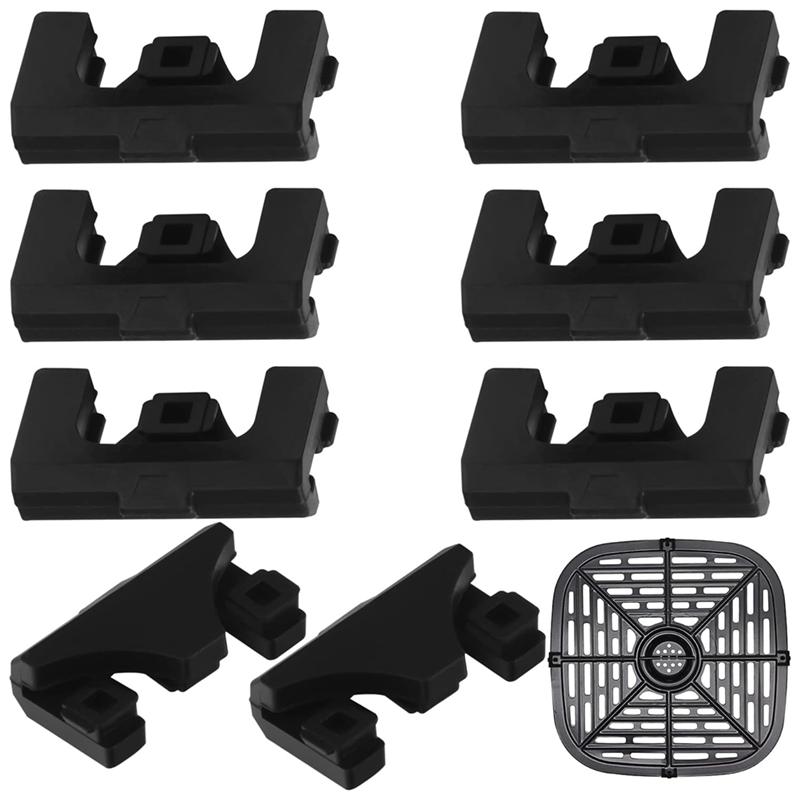 A34R For Instant Vortex 6QT Air Fryer Replacement Grill Tray Protector Feet Mesh Tray Prevents Tray And Basket Damage