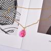 Waterdrop Oval Shape Silicone Pendant Mold 6 Cavities Epoxy Resin Mold  Jewelry Making