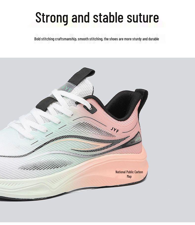 Men's Trendy Low-Top Sports Shoes: Lightweight, Breathable, Comfortable for Running & Travel