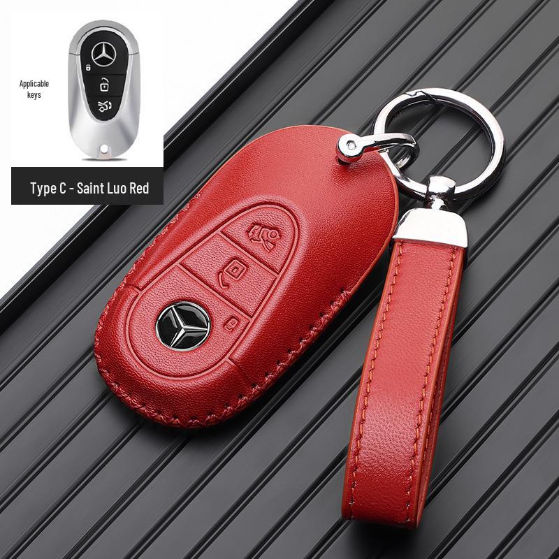 Key Case for 23 Mercedes-Benz C-Class/S-Class: Fits C260L, C200L, S450L, S400L Models Gift Box