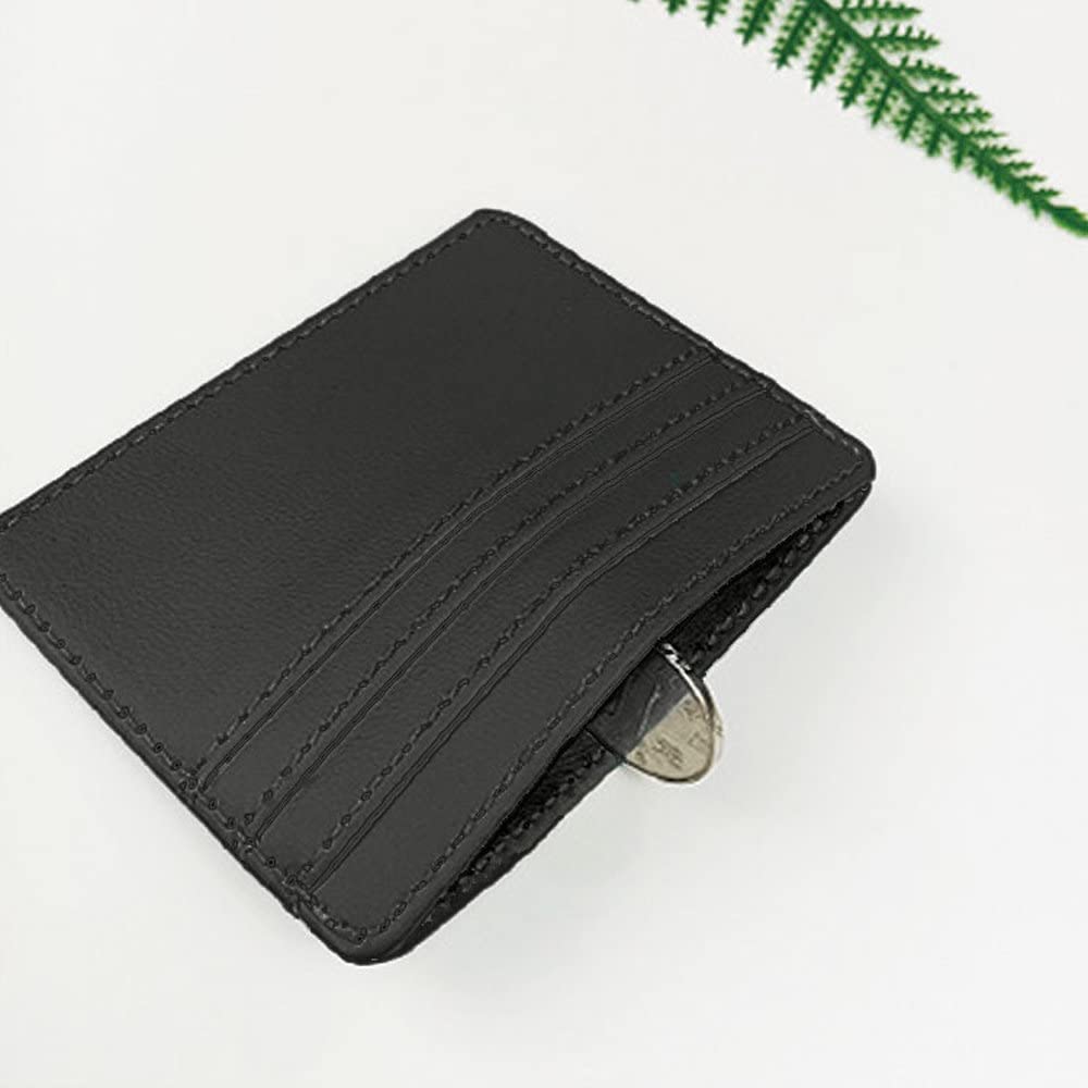 ORIGINCOM Leather Card Set of Slim and Pass Card Compact Coin Leather Case, 2, Lightweight, Case, Holder, Purse, (TH668S2)