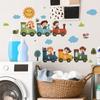 Stickers for Children's Train Trips, Bedroom and Living Room Home Beautification