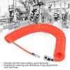 High Pressure PU Spiral Air Compressor Hose [3/6/9/12/15]m Flexible Pneumatic Tube OD [8]mm ID 5]mm with Quick Connectors