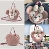 Itabag Shelliemay Cartoon Plush Shoulder Bag Versatile Handbag For Casual Wear