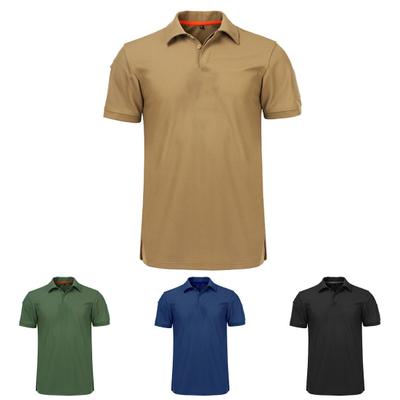 Sommer Herren Performance Kurzarmhemd Cargo Taktischer Pullover Outdoor T-Shirt Kampfhemden