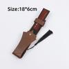 Open Top Hand Fan Sleeve Belt Loop Waist Fan Pouch Fan Storage Vintage Fan Case  Gift